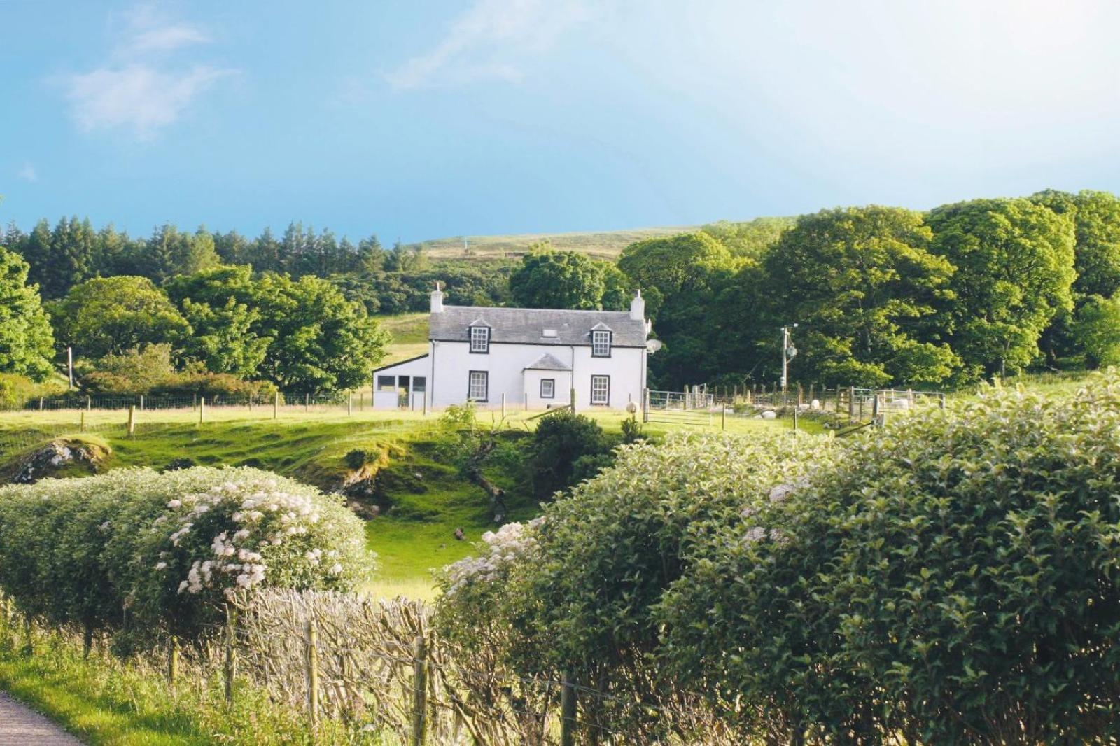 Rural Farmhouse On Kintyre, West Coast Hidden Gem Kildalloig Exteriör bild